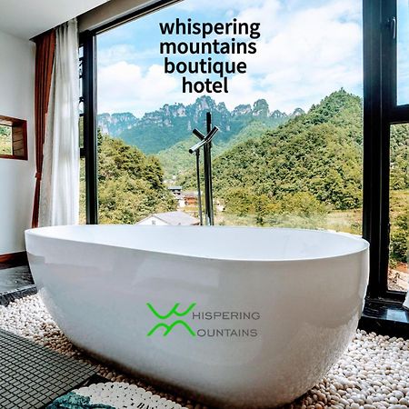 Whispering Mountains Boutique Hotel Zhangjiajie Exteriör bild