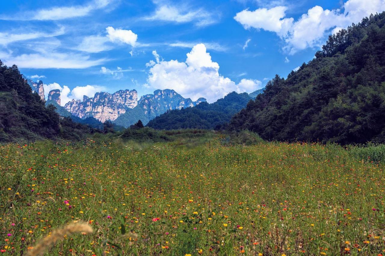 Whispering Mountains Boutique Hotel Zhangjiajie Exteriör bild