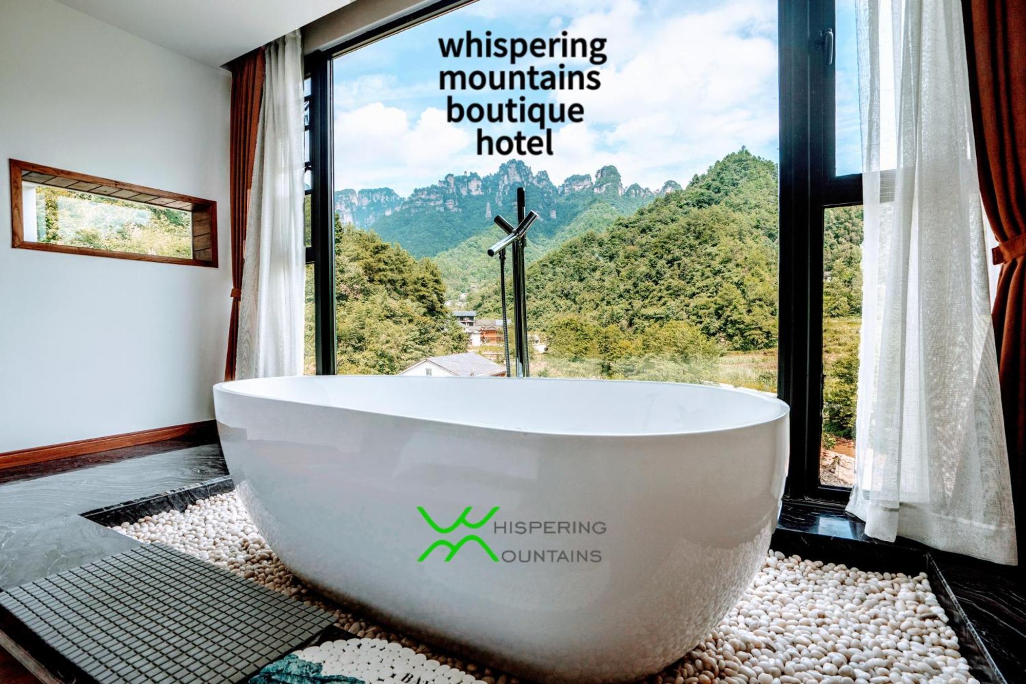 Whispering Mountains Boutique Hotel Zhangjiajie Exteriör bild
