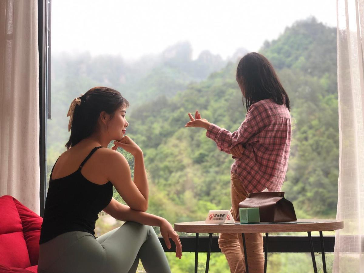 Whispering Mountains Boutique Hotel Zhangjiajie Exteriör bild